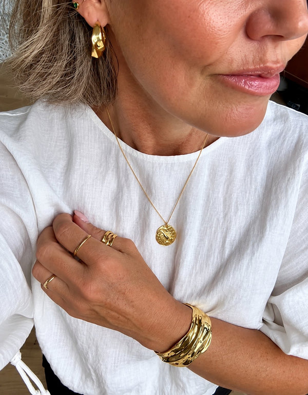 Moretti jewelry worn and gifted