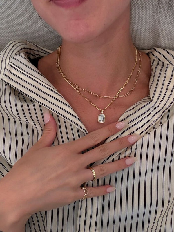 Moretti jewelry worn and gifted