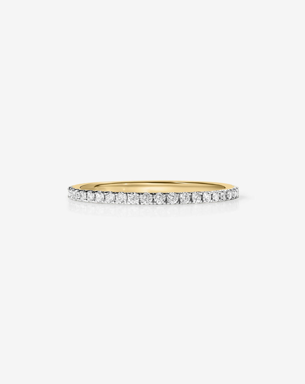 Pavé Eternity Wedding Band