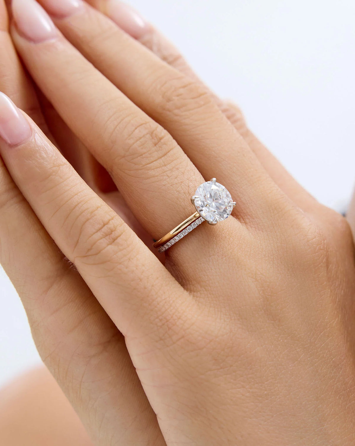 Pavé Eternity Wedding Band