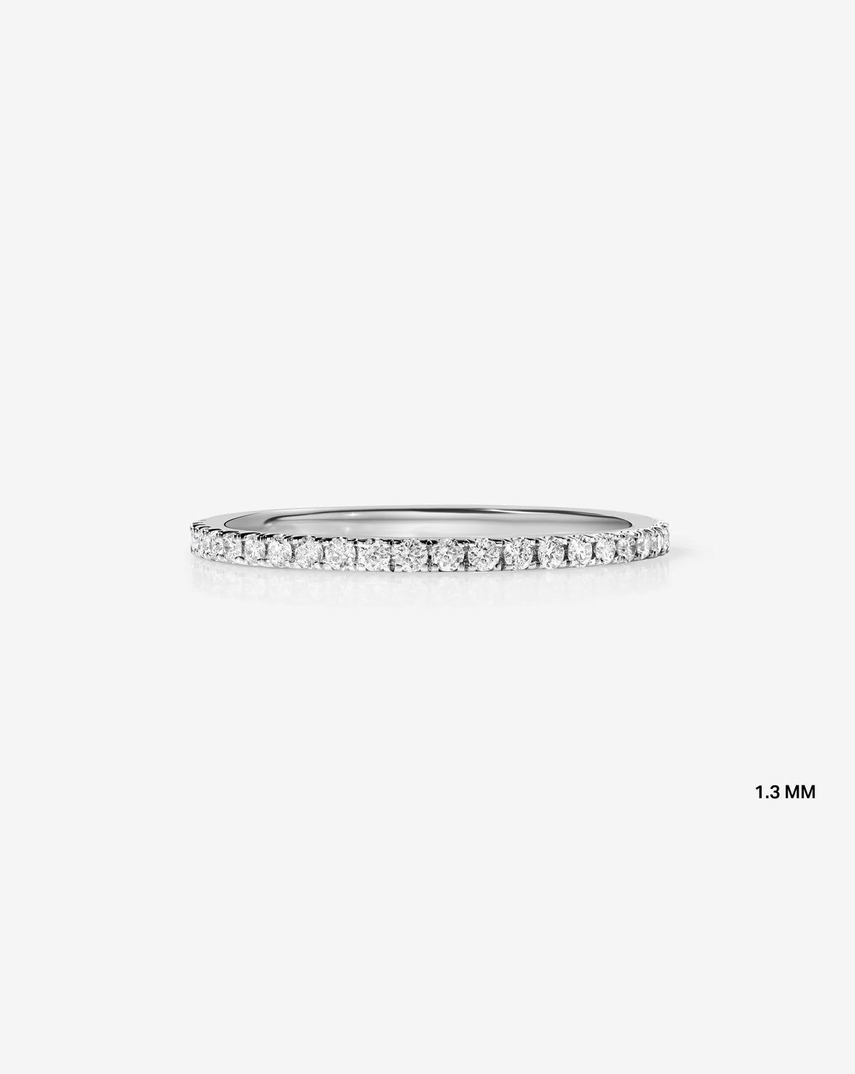 Pavé Eternity Wedding Band