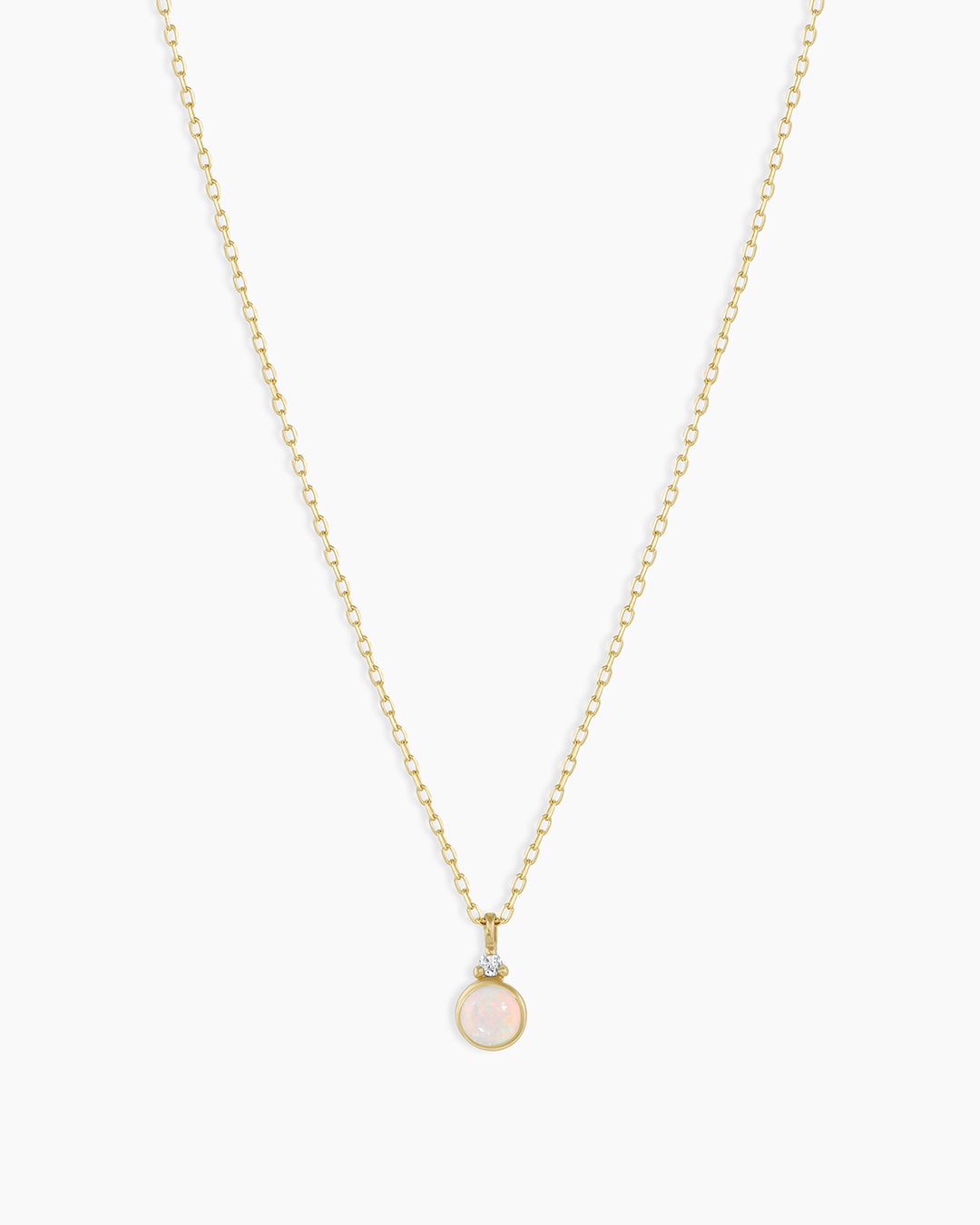 Dainty Birthstone Pendant Necklace