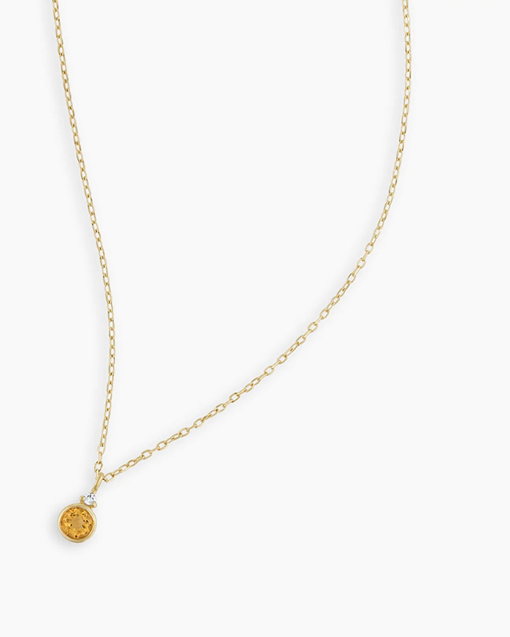 Dainty Birthstone Pendant Necklace