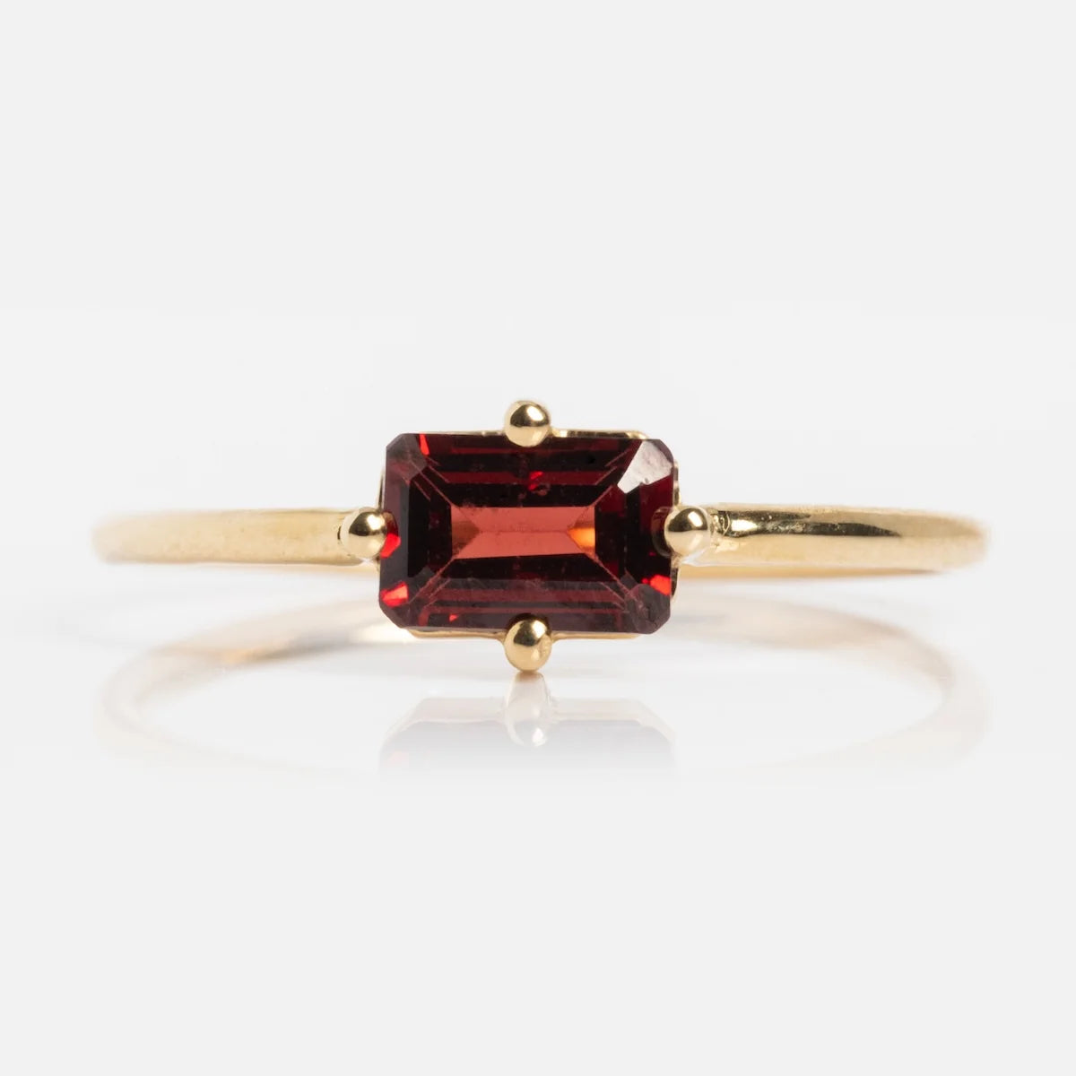 Baguette Birthstone Ring