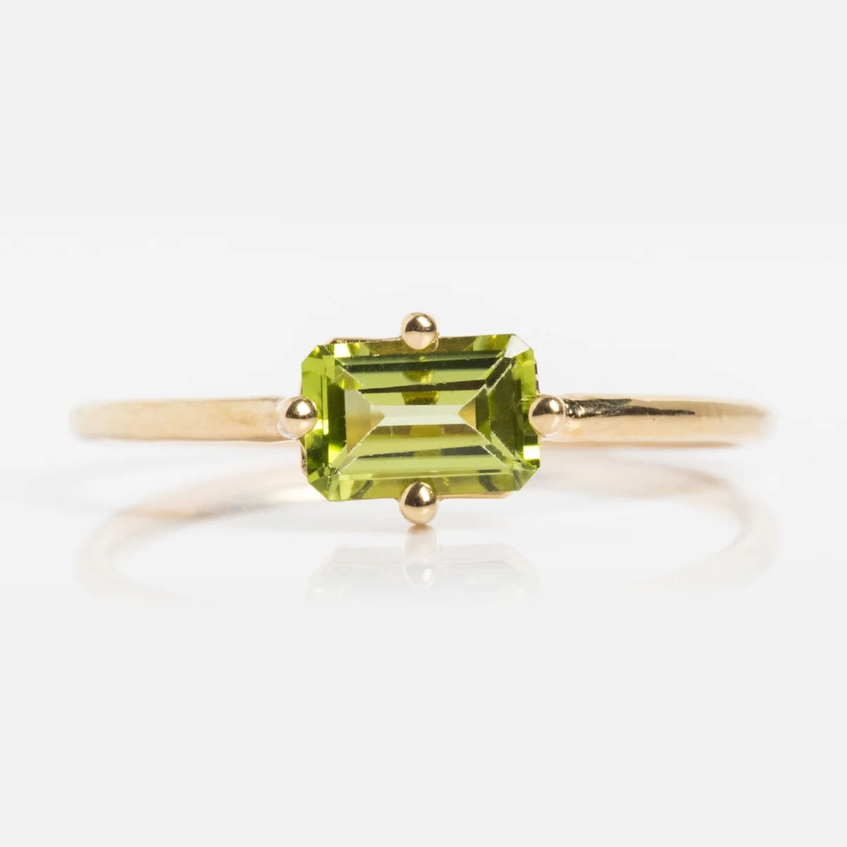 Baguette Birthstone Ring