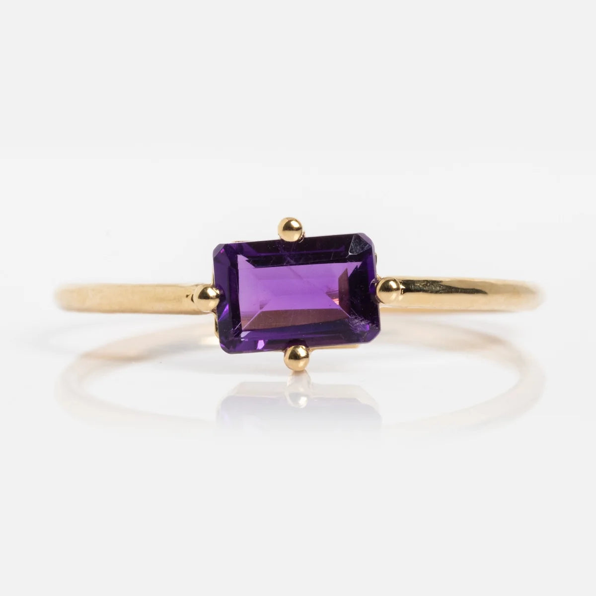 Baguette Birthstone Ring