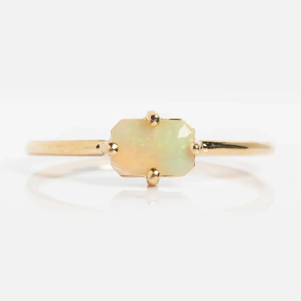 Baguette Birthstone Ring