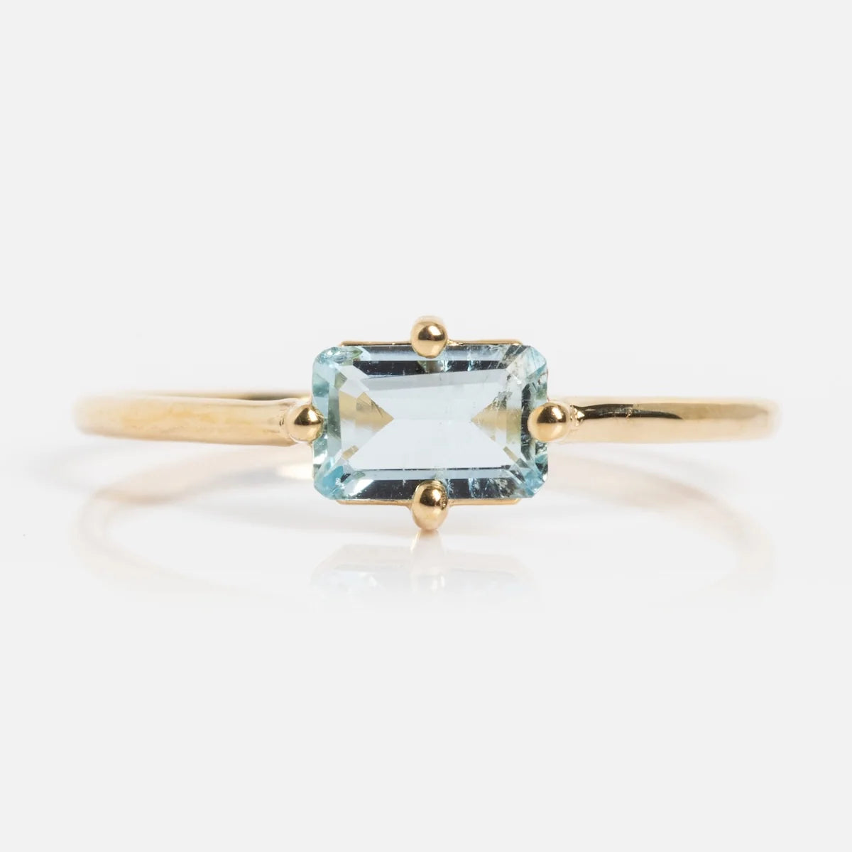 Baguette Birthstone Ring