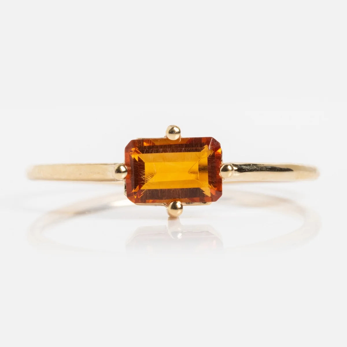 Baguette Birthstone Ring