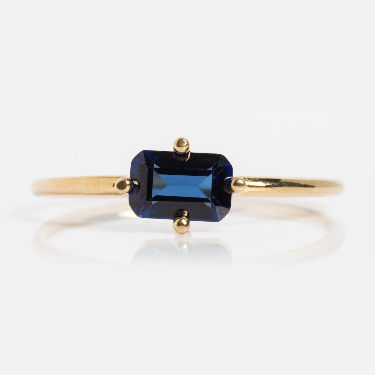 Baguette Birthstone Ring