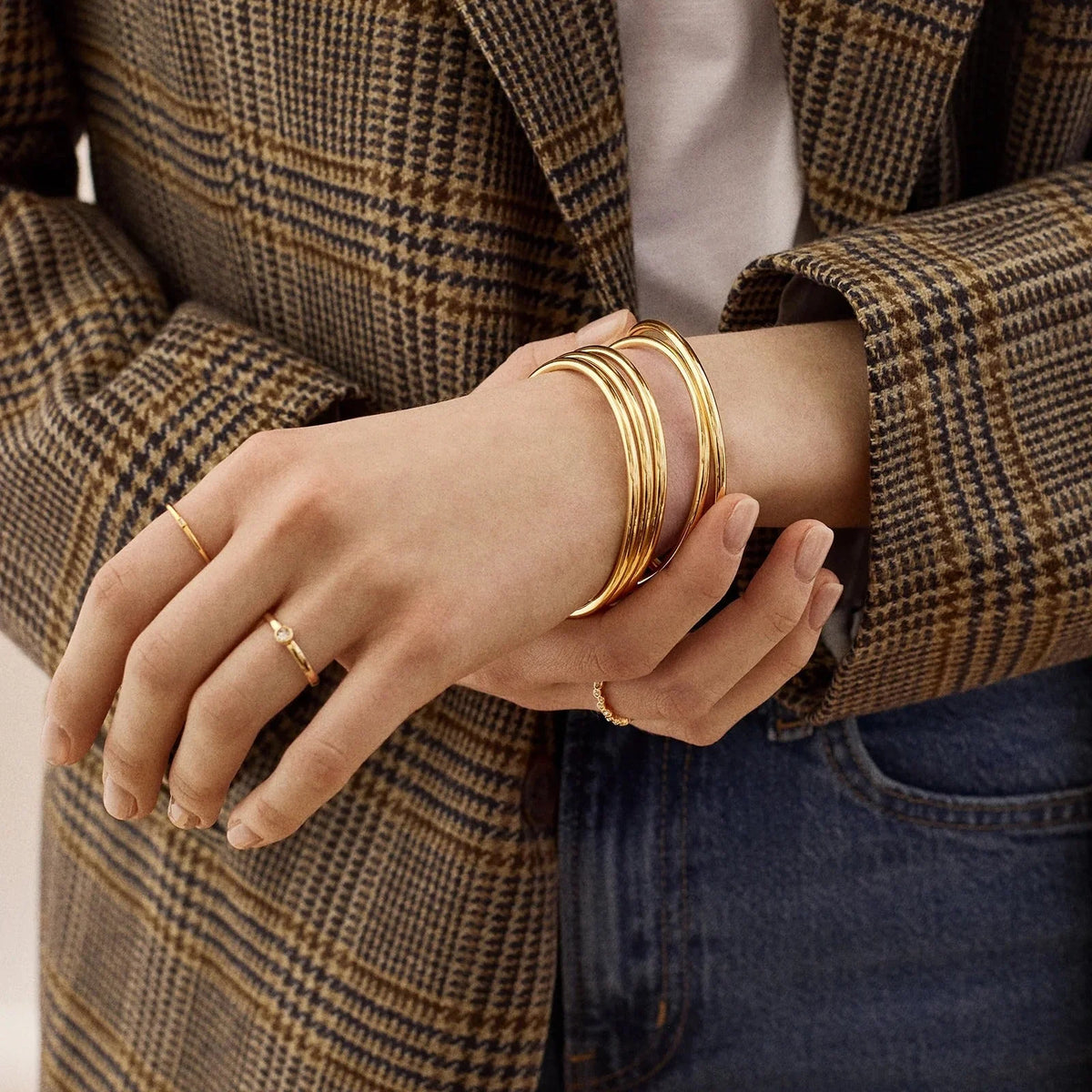 Stackable Bangles Set of 5