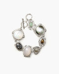 Natural Stone Link Bracelet