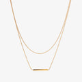 Minimalist Bar Pendant Necklace