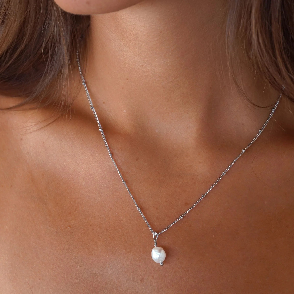Baroque Pearl Necklace