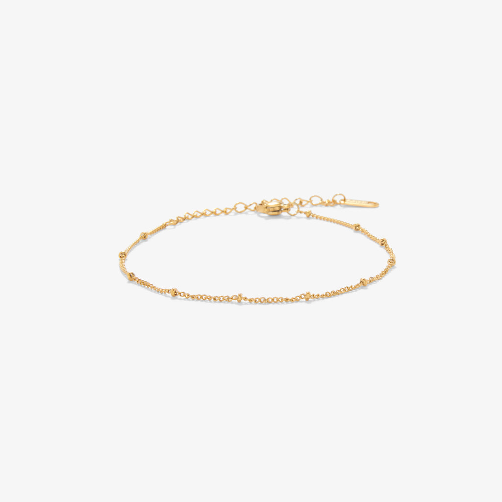 Beaded Chain Ankle Bracelet