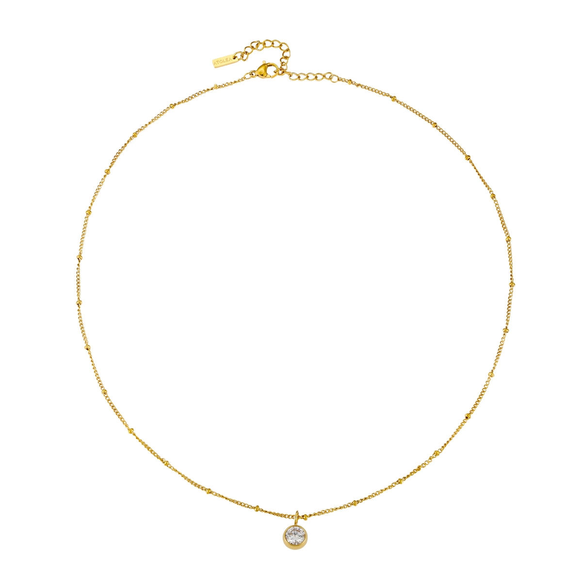 Waterproof Birthstone Necklace