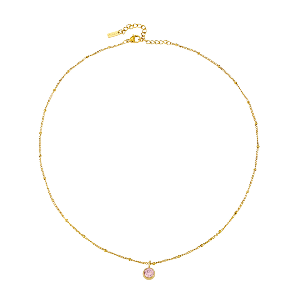 Waterproof Birthstone Necklace