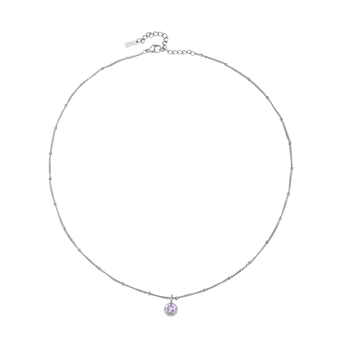 Waterproof Birthstone Necklace