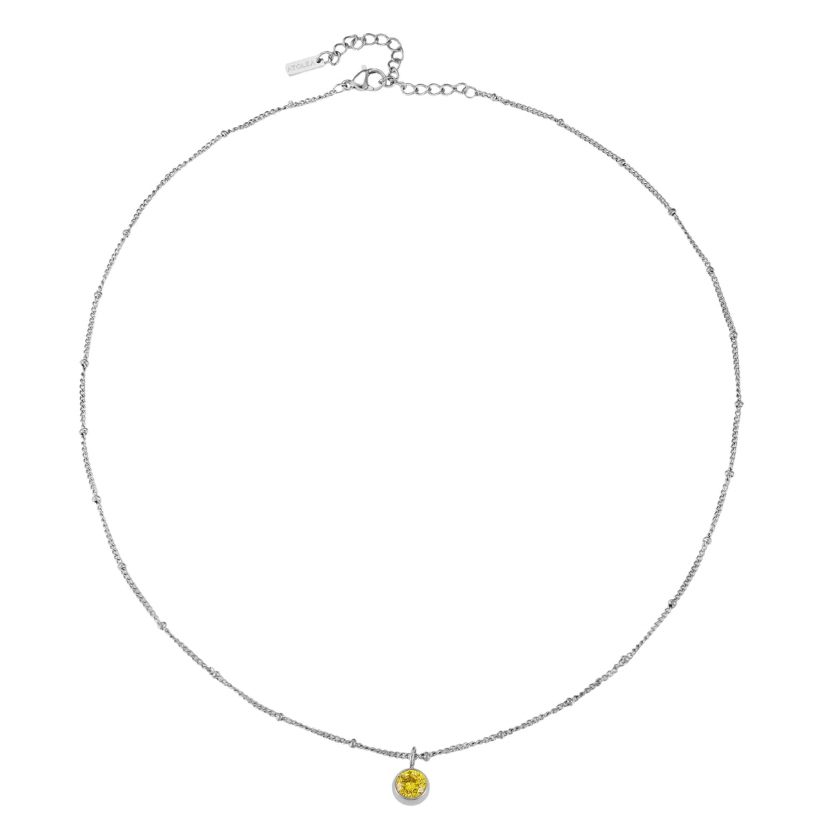 Waterproof Birthstone Necklace