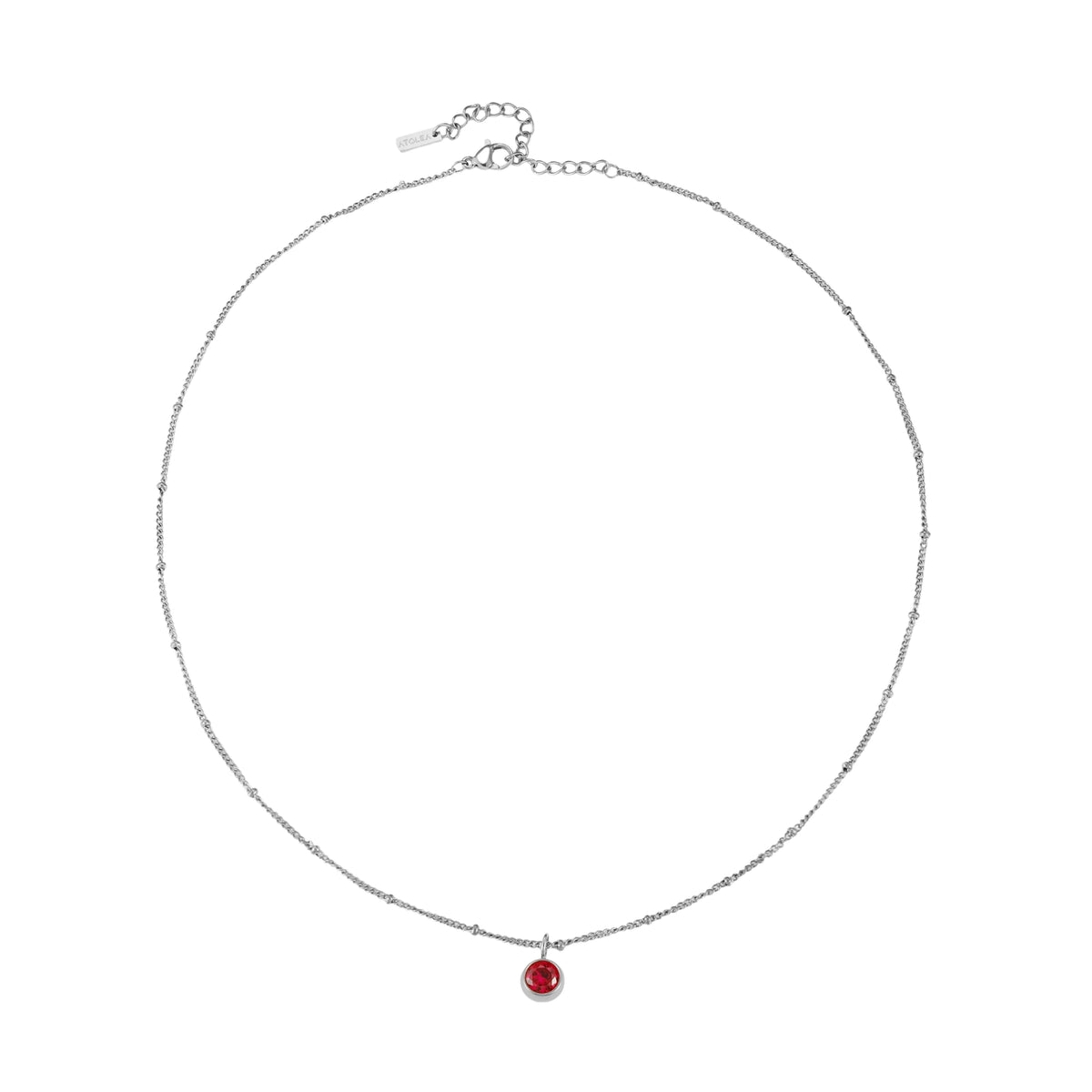 Waterproof Birthstone Necklace