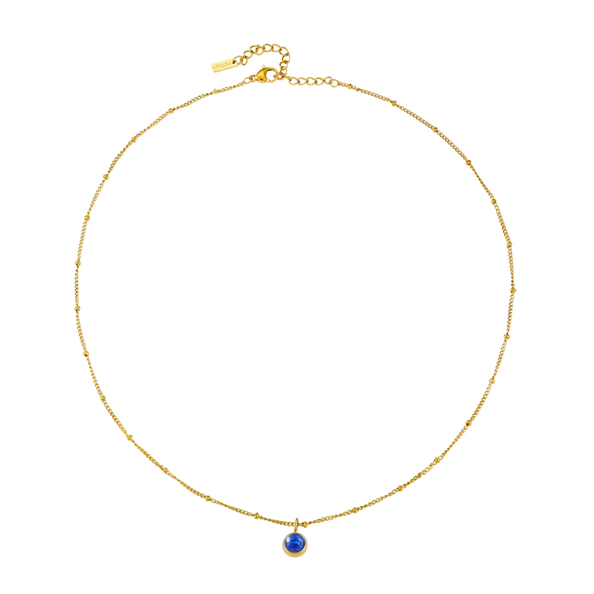 Waterproof Birthstone Necklace