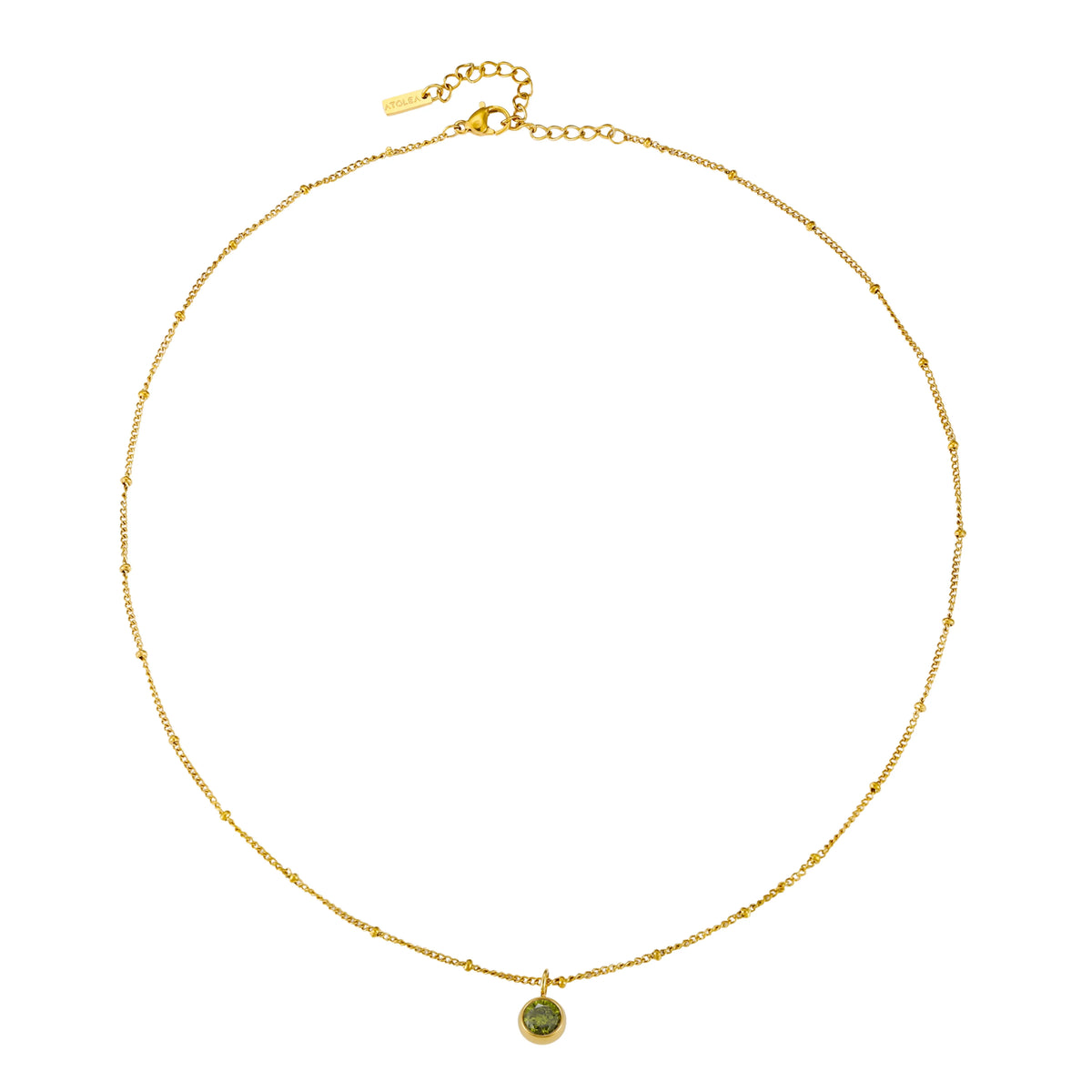 Waterproof Birthstone Necklace