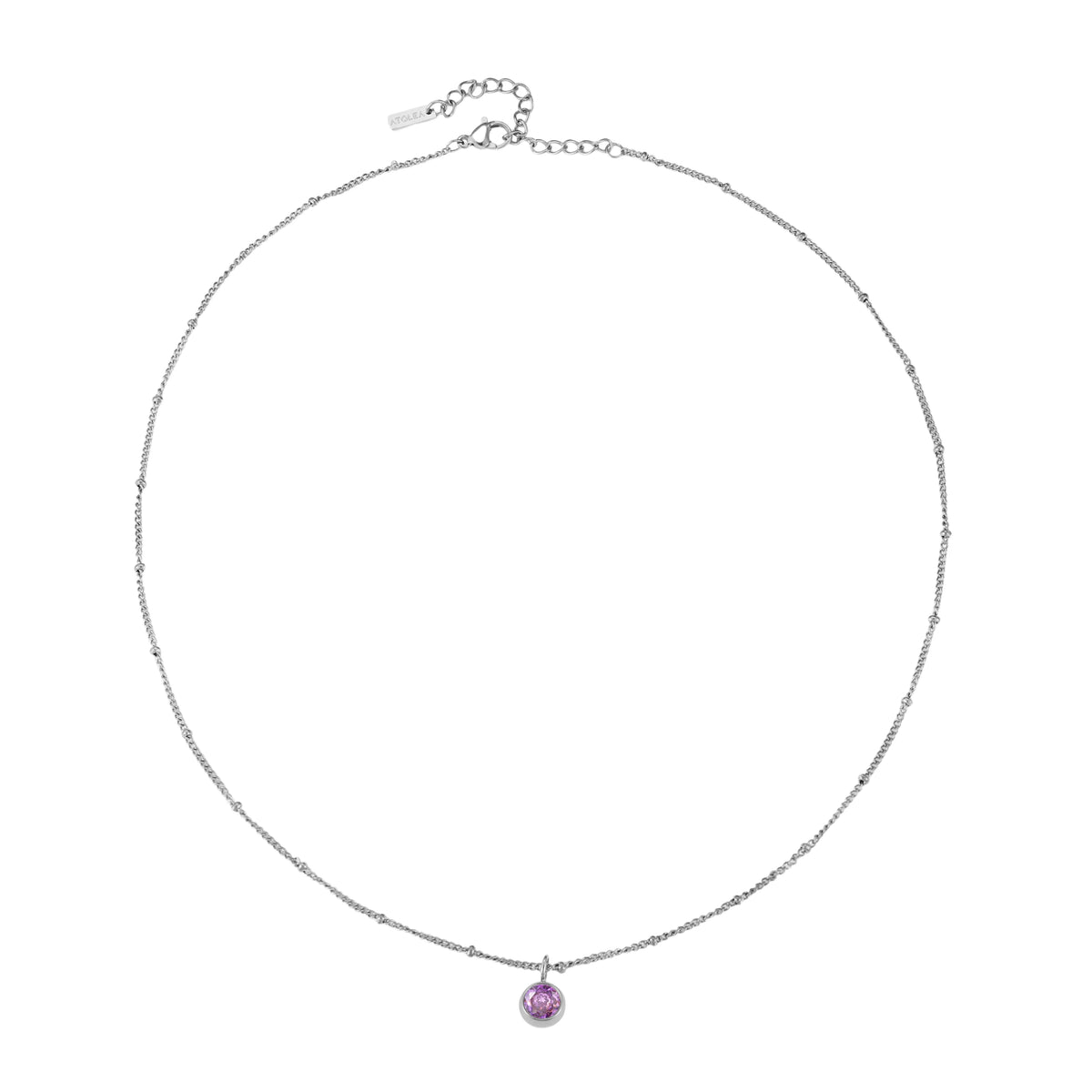 Waterproof Birthstone Necklace