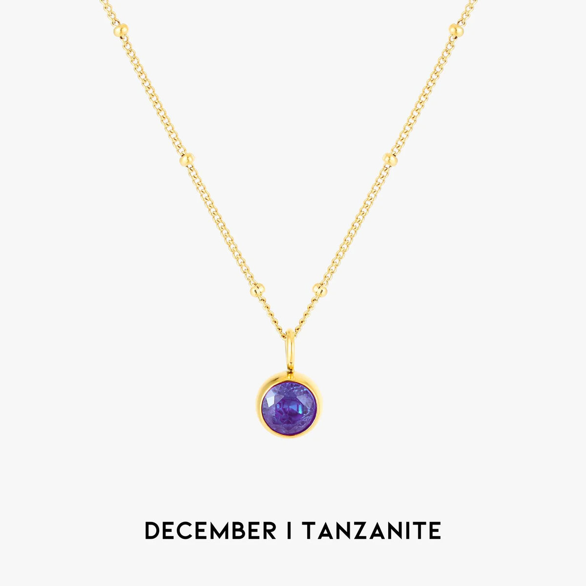 Waterproof Birthstone Necklace