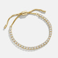 Square Stone Tennis Bracelet