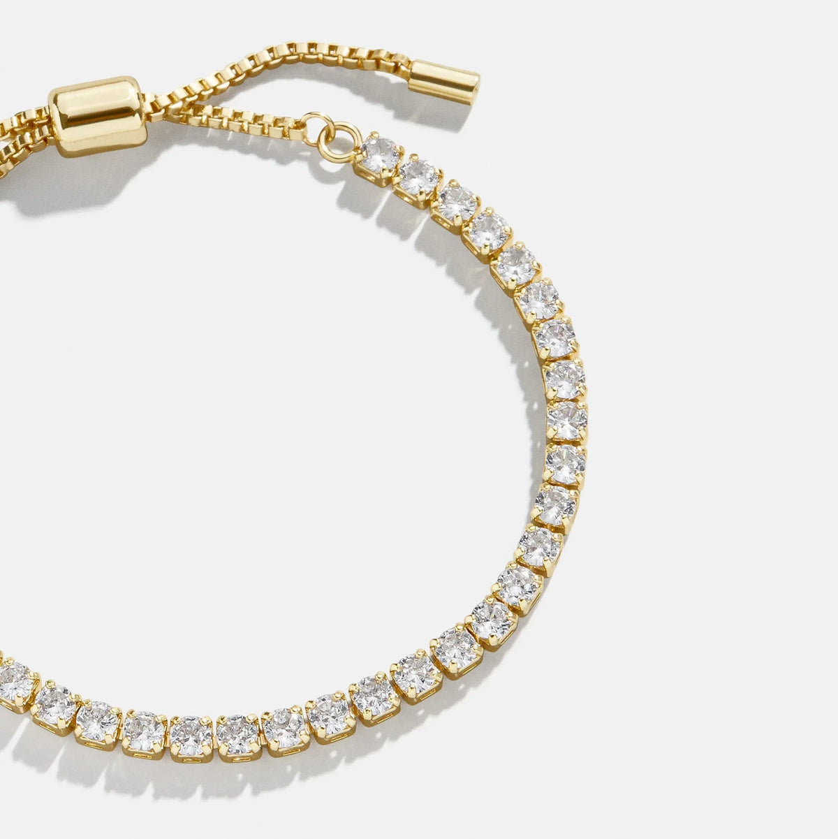 Square Stone Tennis Bracelet