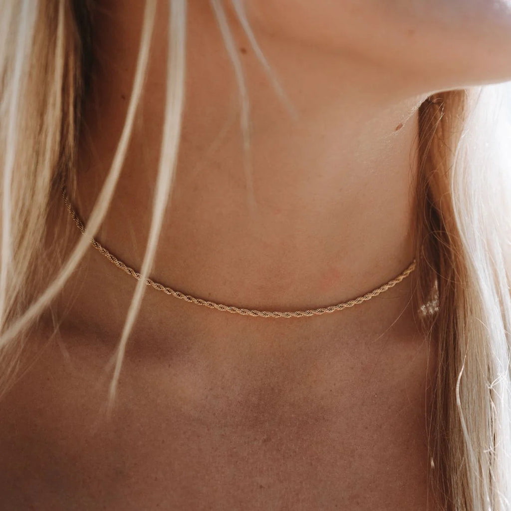 Dainty Rope Chain Necklace