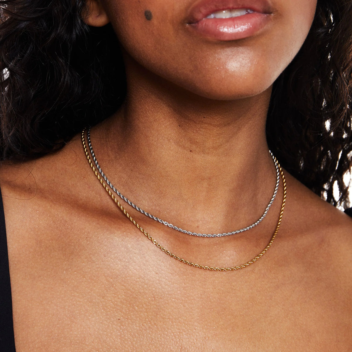 Dainty Rope Chain Necklace
