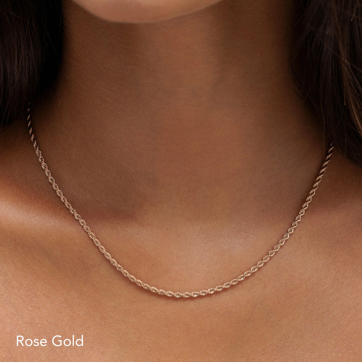 Dainty Rope Chain Necklace