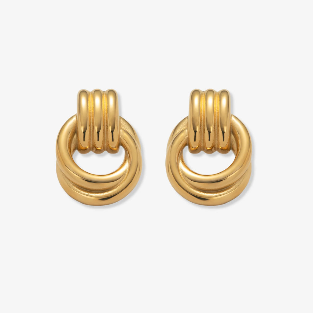 Intertwined Hypoallergenic Earrings