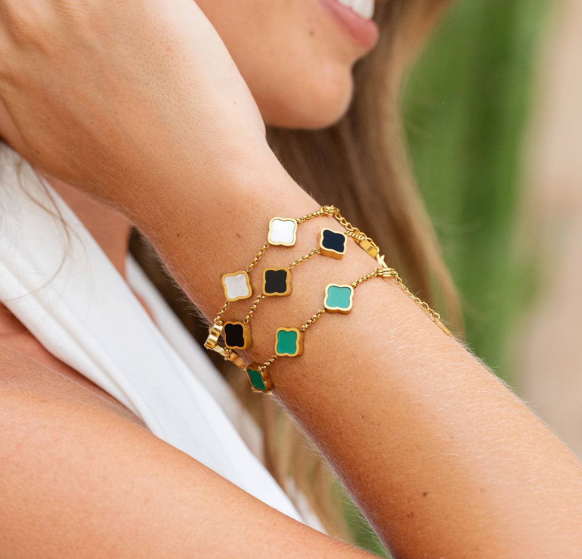 Celine Clover Bracelet