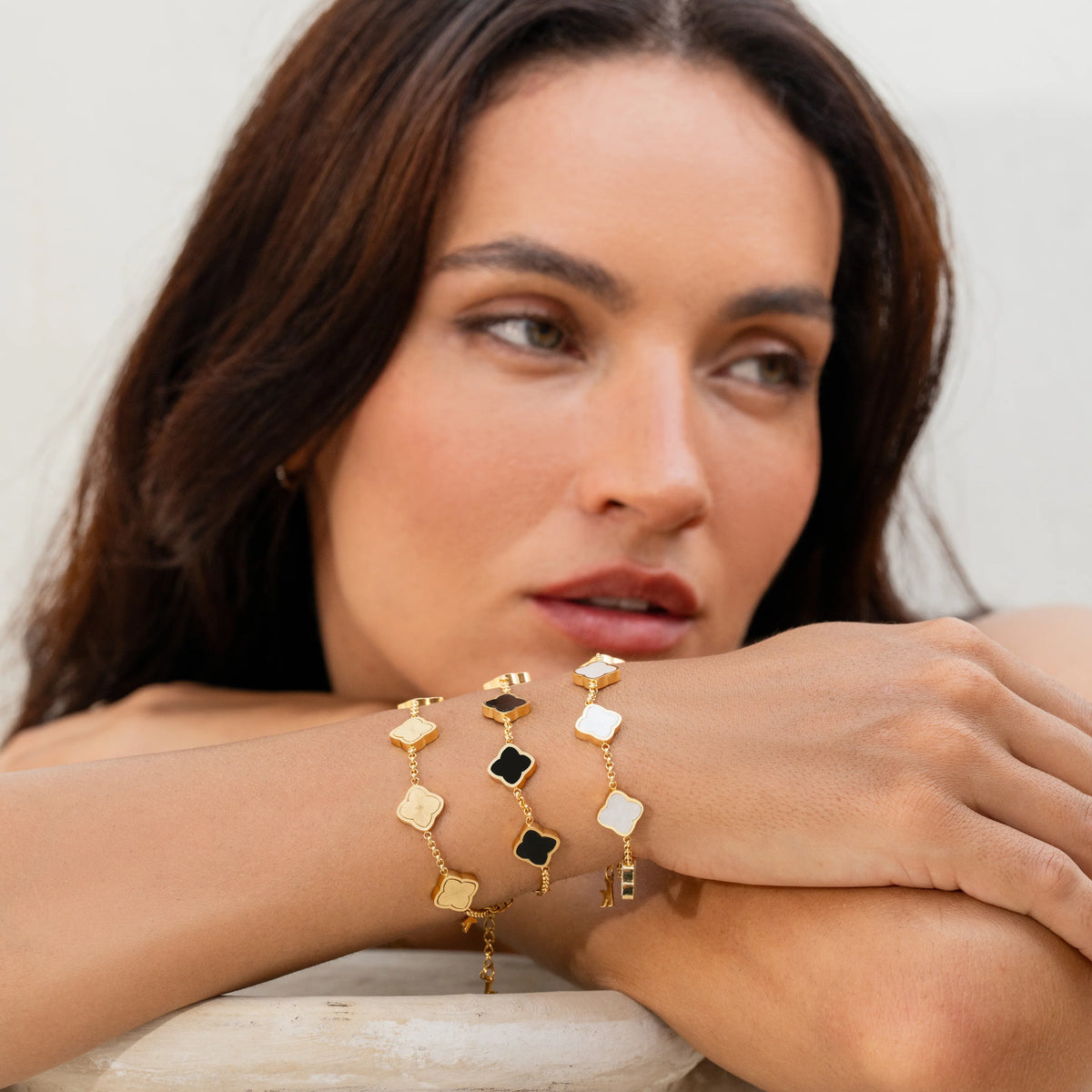 Celine Clover Bracelet