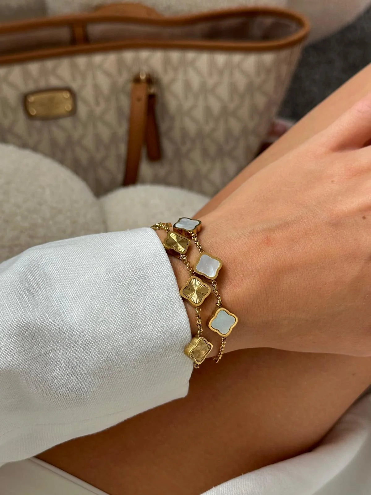 Celine Clover Bracelet