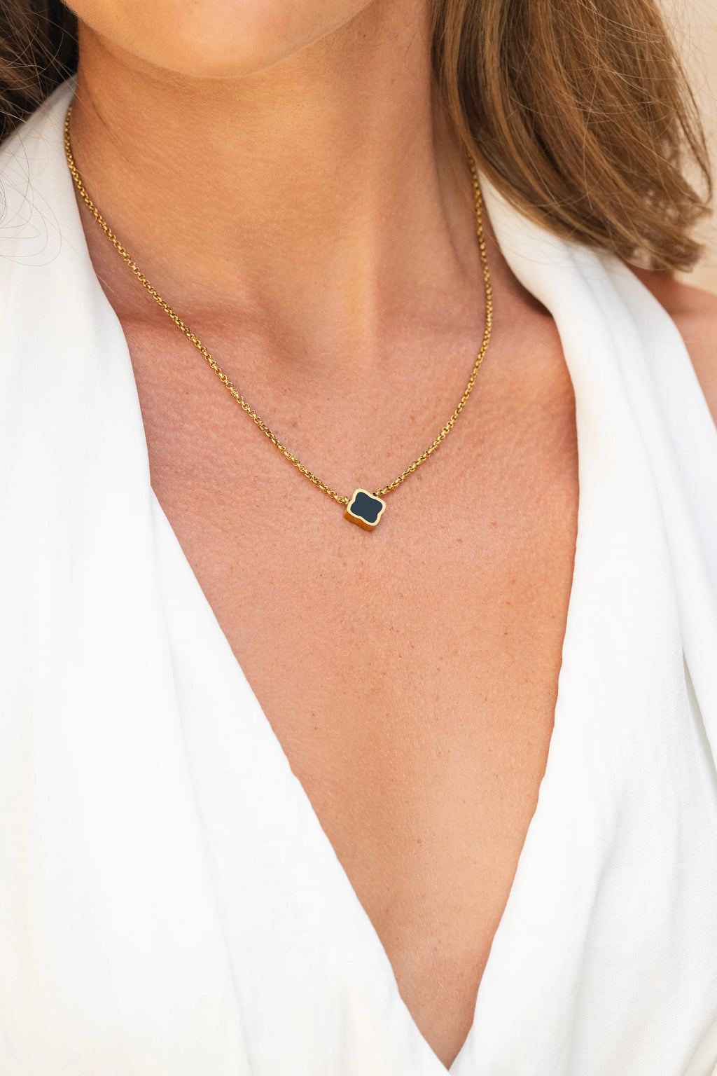Celine Clover Necklace