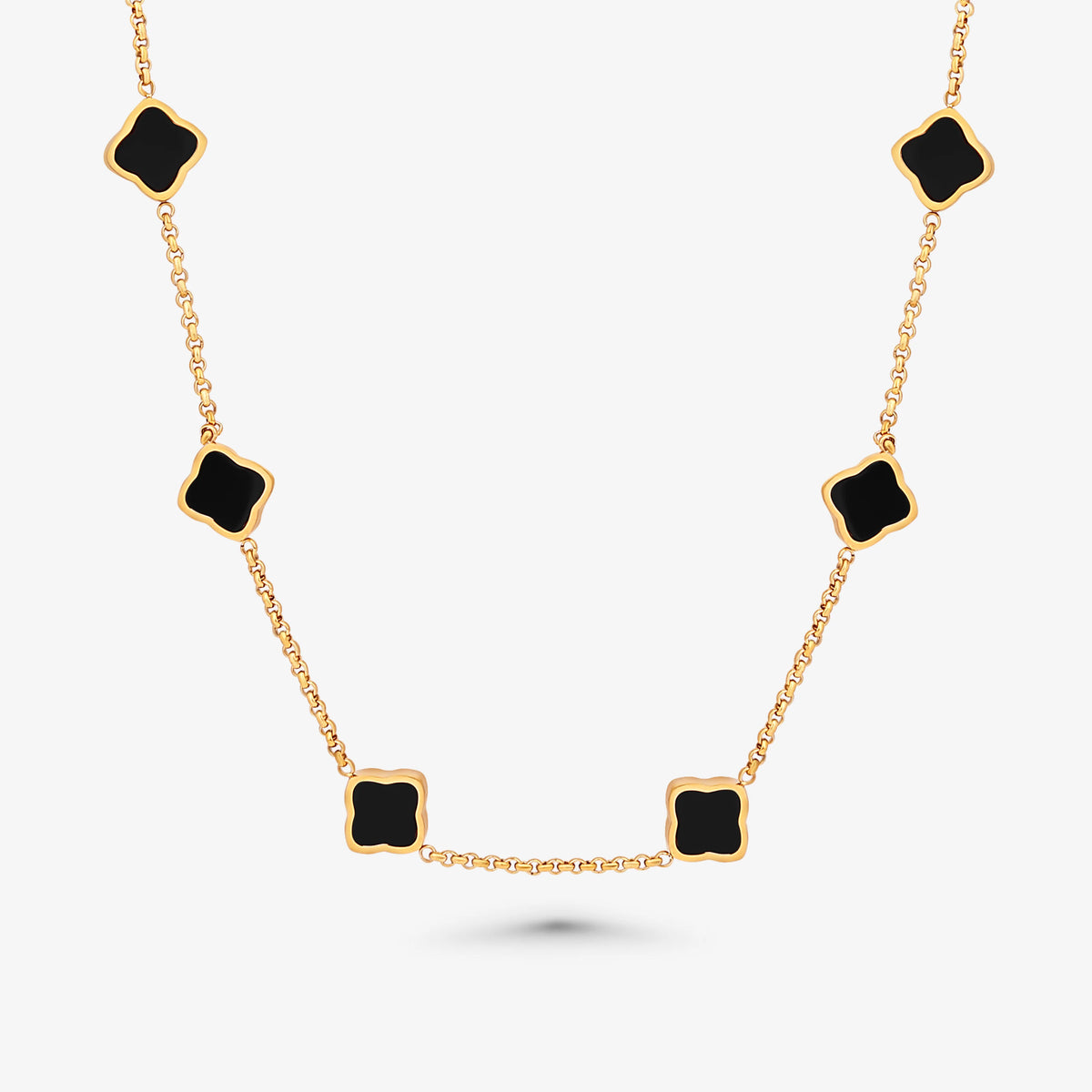 Cecile Ten Clover Necklace