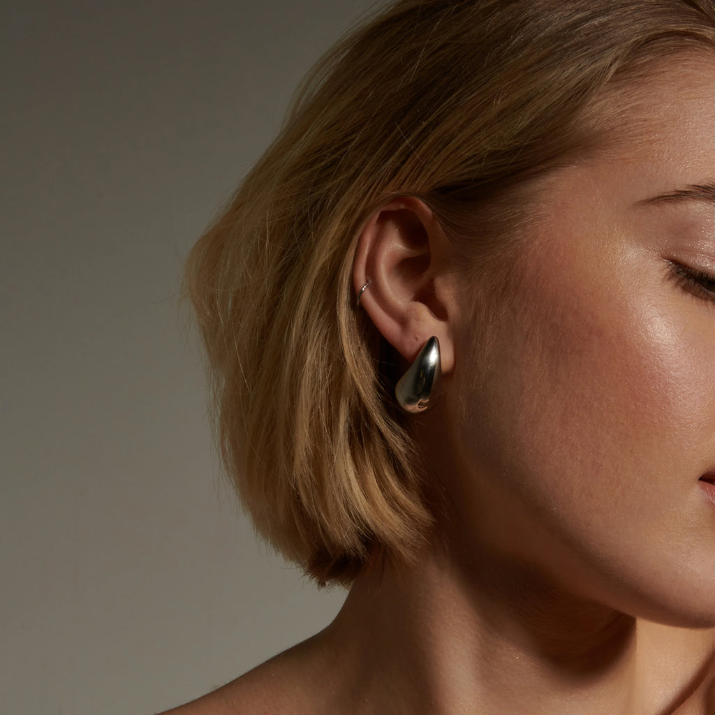 Chunky Teardrop Earrings