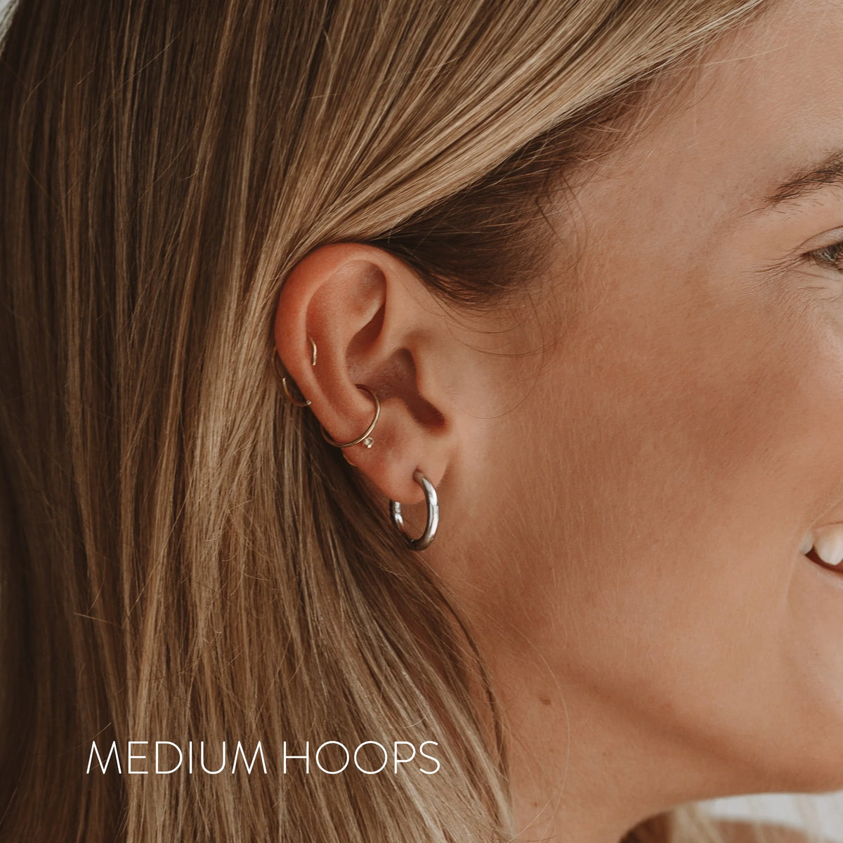 Waterproof Hoop Earrings