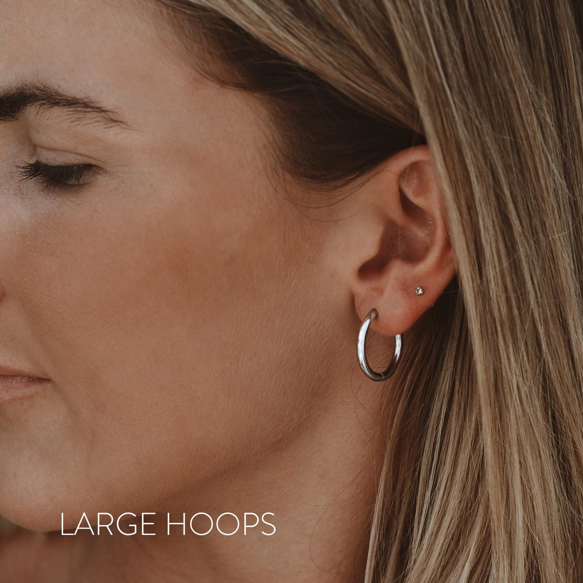 Waterproof Hoop Earrings