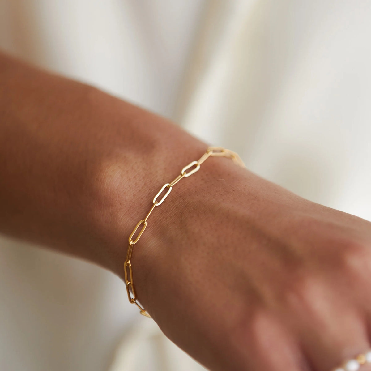 Paperclip Chain Bracelet