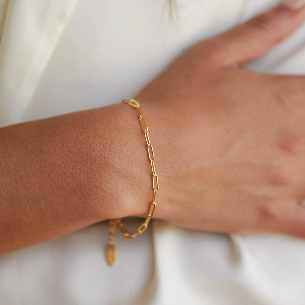 Paperclip Chain Bracelet