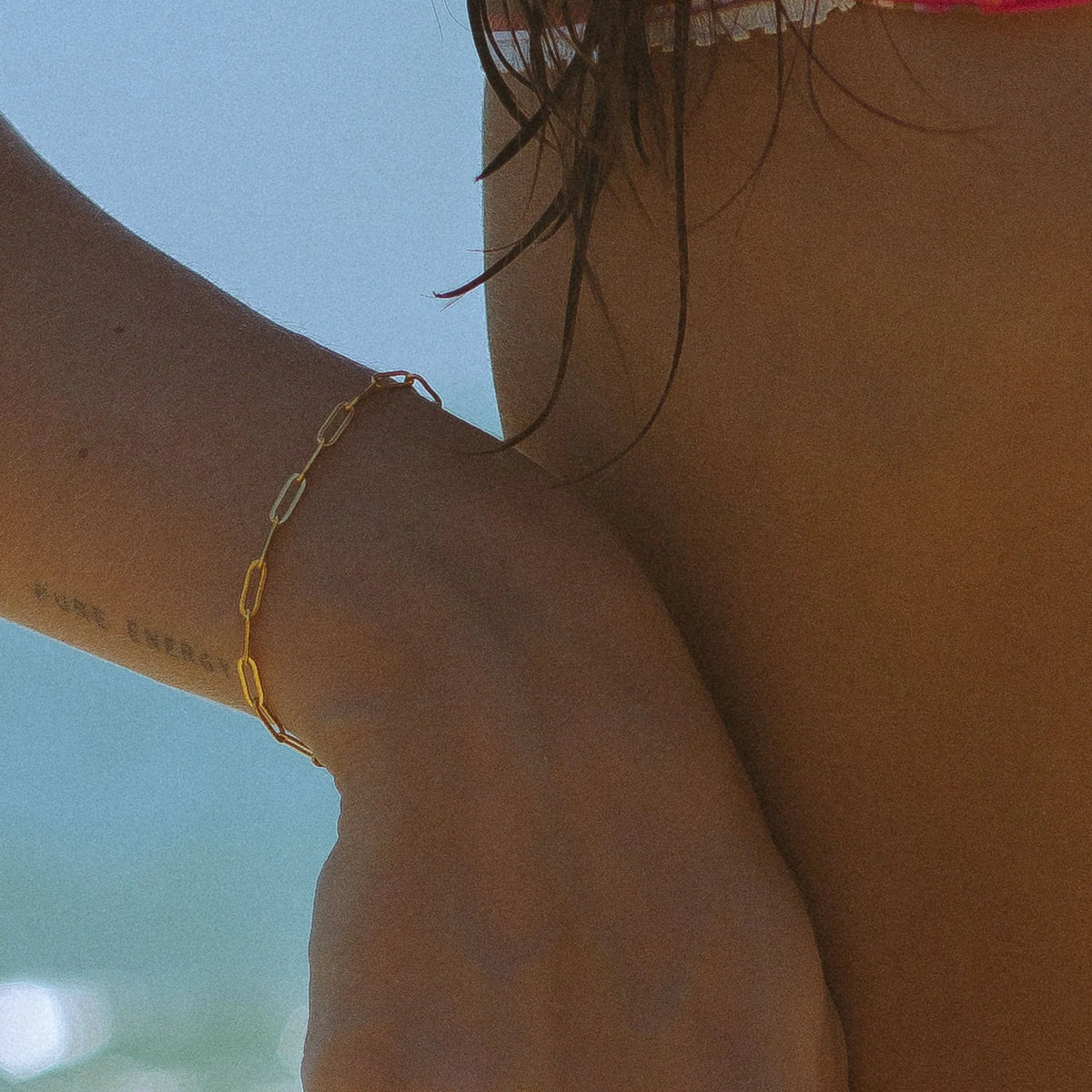 Paperclip Chain Bracelet