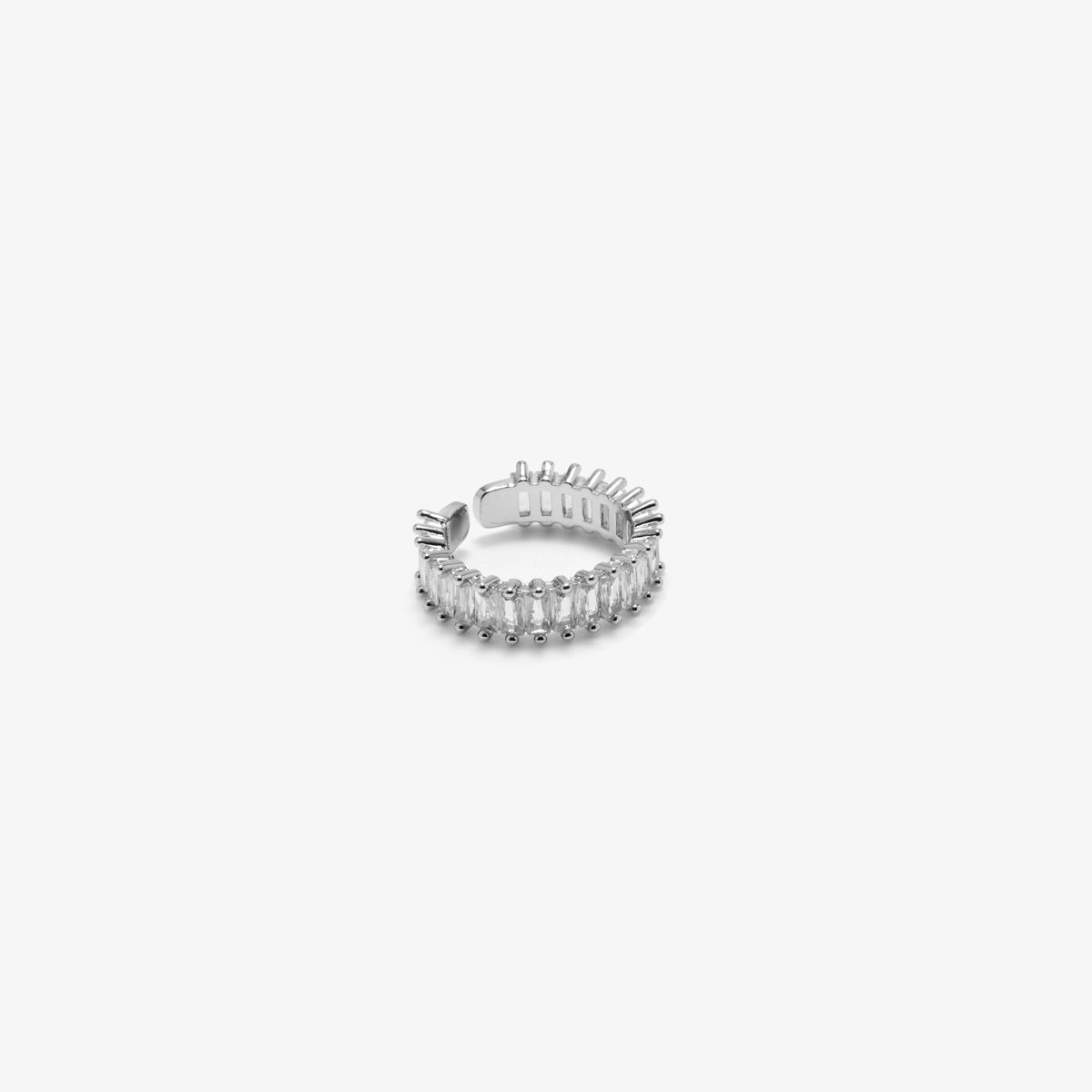 Open Cuff Sparkle Ring