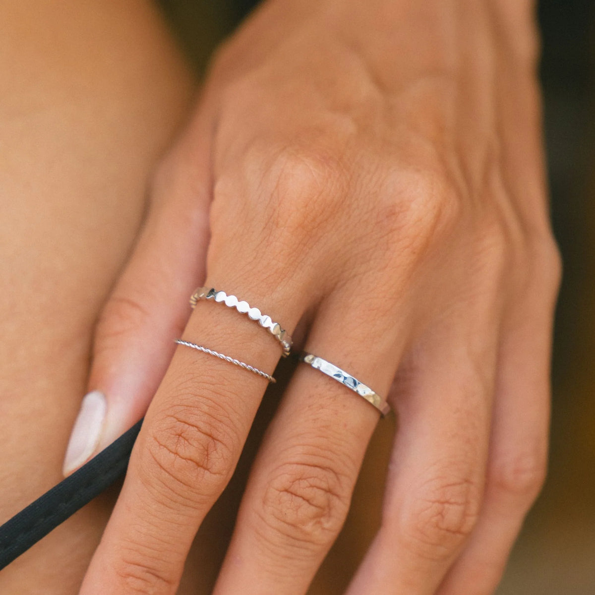 Dainty Stacking Rings Set of 3