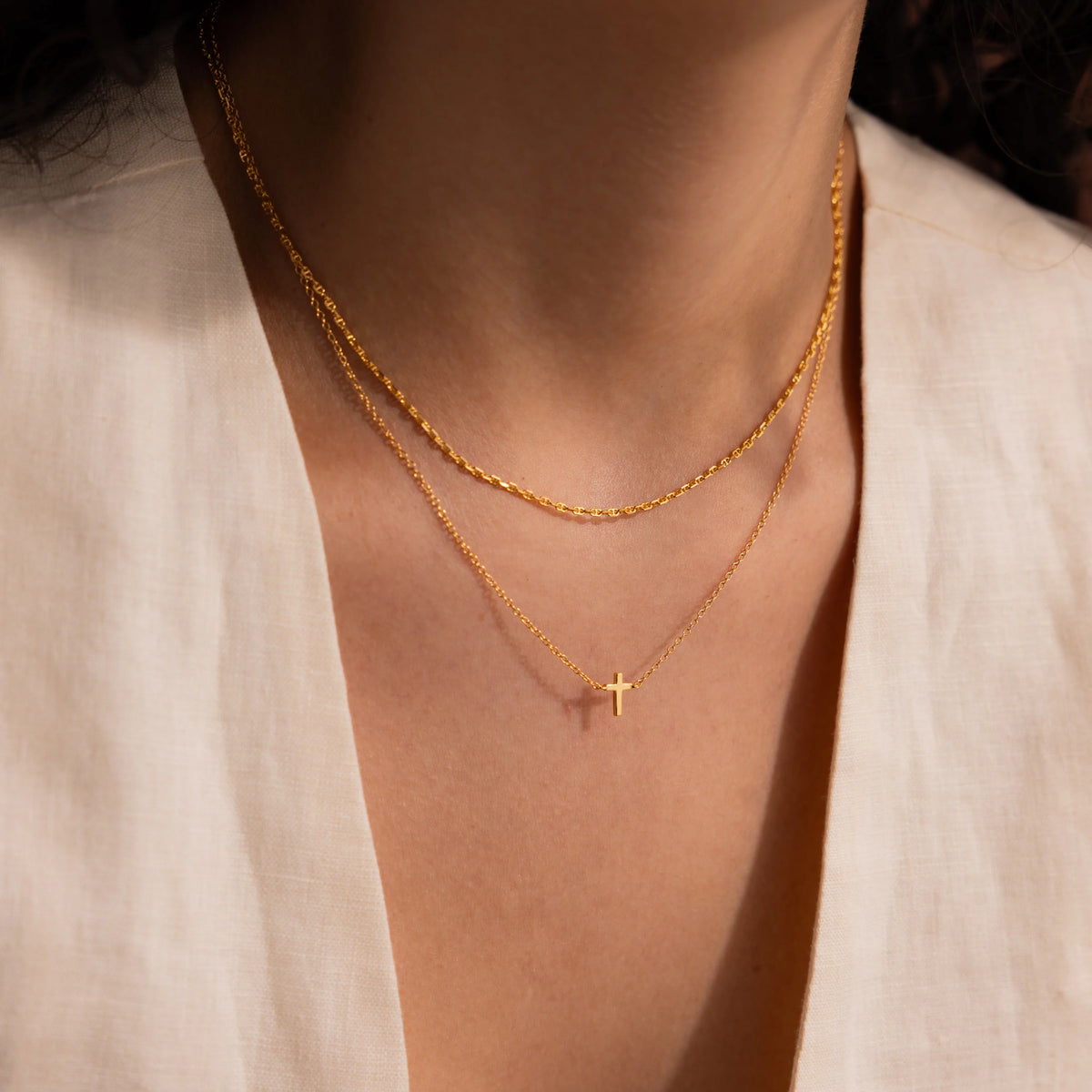 Dainty Cross Necklace