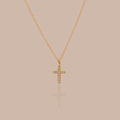 Pavé Cross Necklace