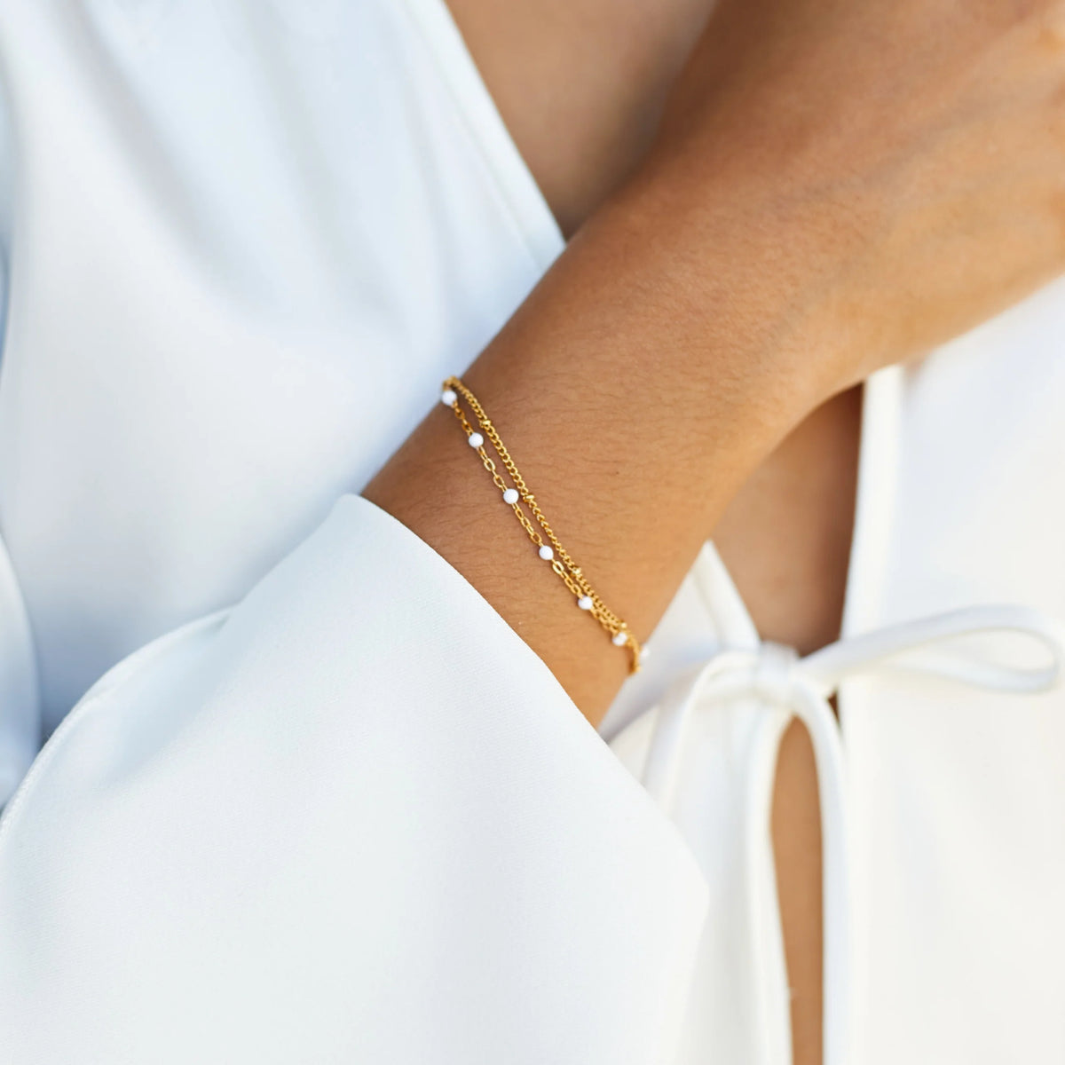 Double Beaded Bracelet